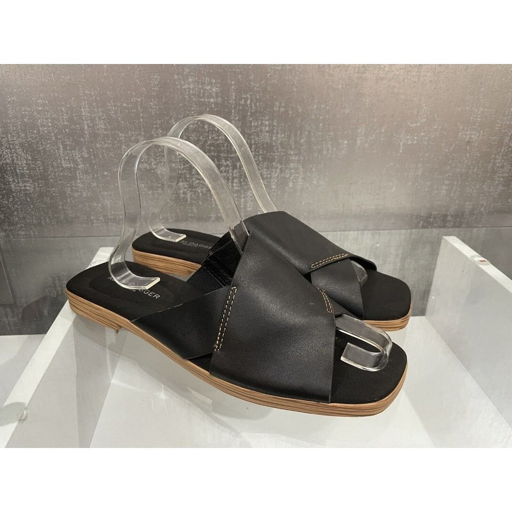 Kelsi Dagger Brooklyn Flat Slip On Sandals Women's Sz 9.5 (Z15)